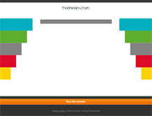 Tablet Screenshot of freebeeps.com